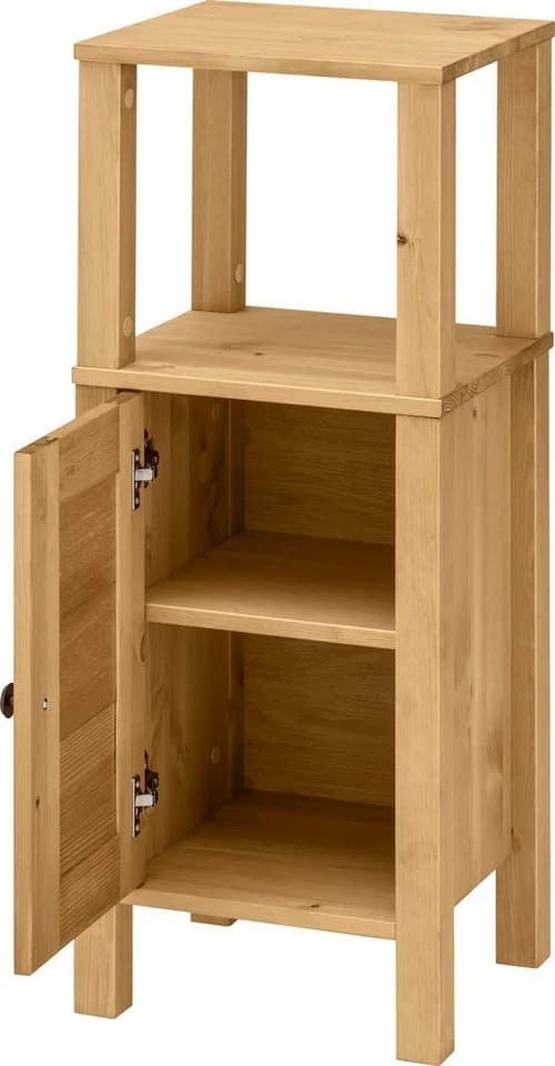 OTTO HOME Ayanna Unterschrank Massivholz Beige Natur - Bild 5