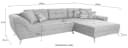 Ecksofa San Francisco L-Form Anthrazit Luxus-Microfaser Bild 3