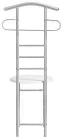 INOSIGN Herrendiener Kleiderstuhl Chrom/Weiß Bild 3