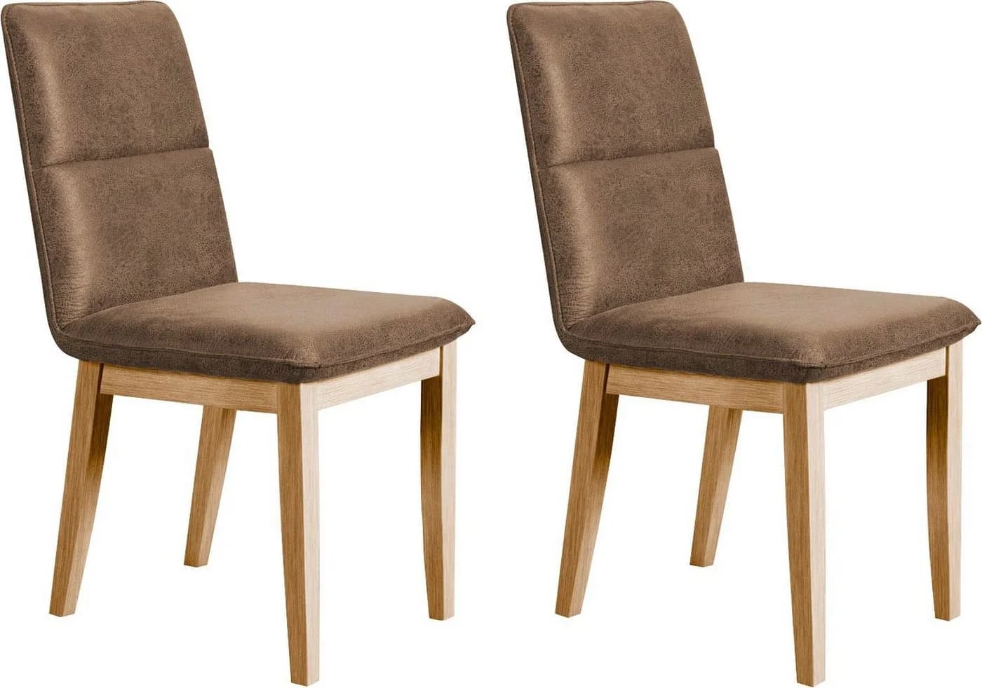 OTTO HOME Esszimmerstuhl Beluna Braun Massivholz Eiche - Bild 2