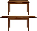 Esstisch OTTO HOME Tirza Braun Massivholz Ausziehbar Bild 2