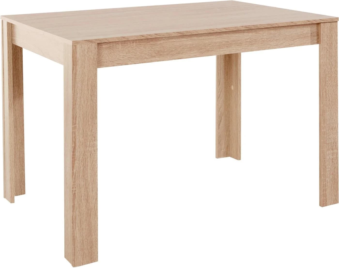OTTO home Essgruppe 5-tlg. mit Tisch und 4 Stühlen Holzoptik Grau - Bild 3