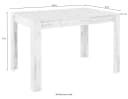 OTTO home Essgruppe 5-tlg. mit Tisch und 4 Stühlen Holzoptik Grau Bild 5