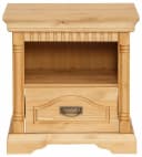 OTTO HOME Nachtkonsole Graz Beige Massivholz Landhausstil Bild 1