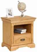 OTTO HOME Nachtkonsole Graz Beige Massivholz Landhausstil Bild 2