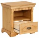 OTTO HOME Nachtkonsole Graz Beige Massivholz Landhausstil Bild 4