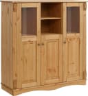 OTTO HOME Highboard Teresa Beige Geölt Massivholz Bild 2