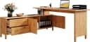 OTTO HOME Schreibtisch Luven Massivholz Kiefer Beige Natur Bild 4