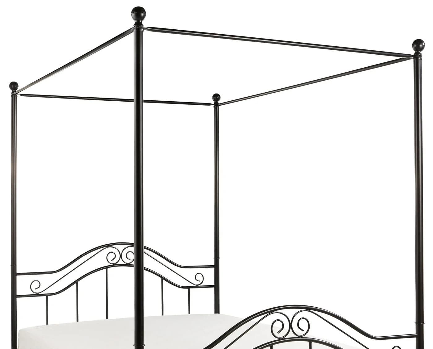 Bettaufsatz HOME AFFAIRE Schwarz 180cm