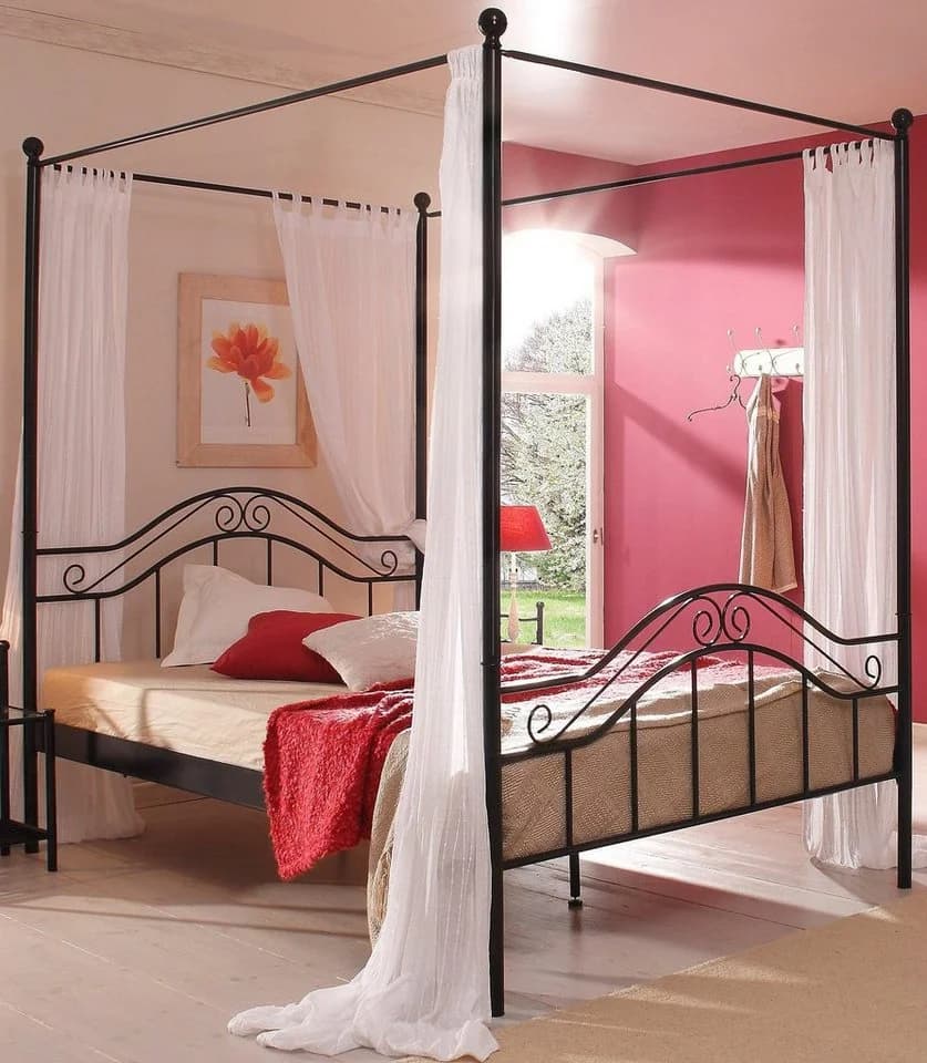 Bettaufsatz HOME AFFAIRE Schwarz 180cm - Bild 2