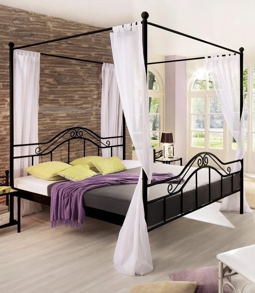 Bettaufsatz HOME AFFAIRE Schwarz 180cm - Bild 3