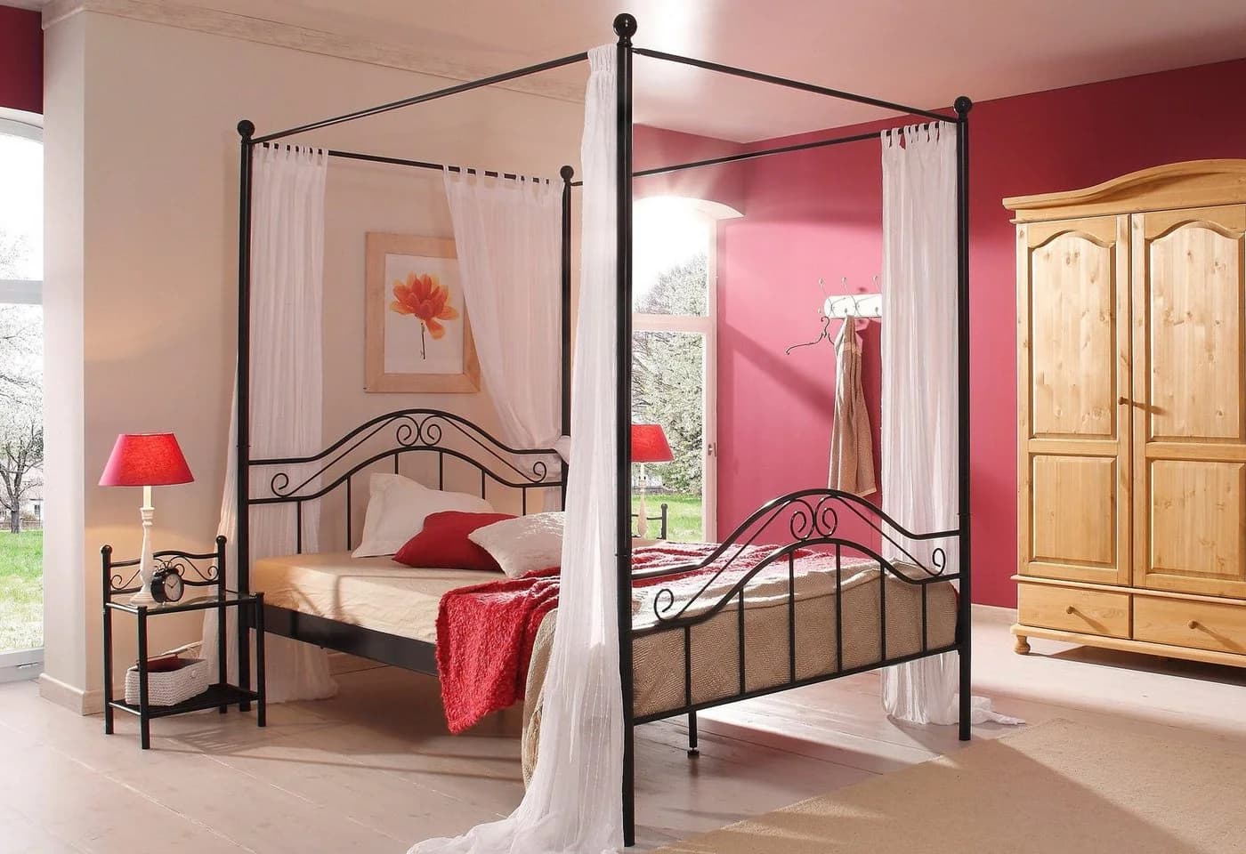 Bettaufsatz HOME AFFAIRE Schwarz 180cm - Bild 4
