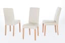 Home affaire 4-Fußstuhl Lea Beige Kunstleder 2er Set Bild 2