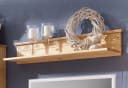 OTTO home Wandregal Indra Massivholz Kiefer Landhausstil Beige Bild 1