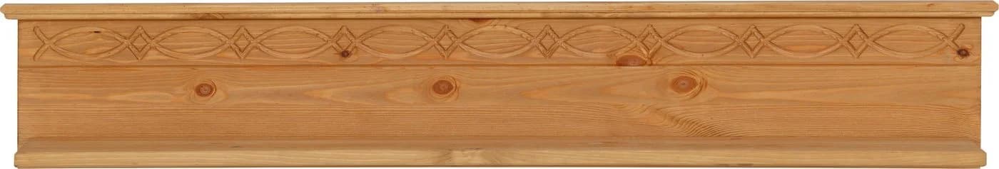 OTTO home Wandregal Indra Massivholz Kiefer Landhausstil Beige - Bild 5