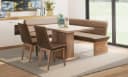 OTTO HOME Eckbank Beluna Polsterbank Sitzecke Braun Microfaser Bild 1