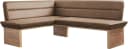 OTTO HOME Eckbank Beluna Polsterbank Sitzecke Braun Microfaser Bild 2