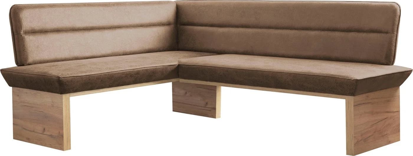 OTTO HOME Eckbank Beluna Polsterbank Sitzecke Braun Microfaser - Bild 2