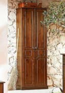 OTTO HOME Garderobenschrank Klera Dunkelbraun Massivholz Bild 2