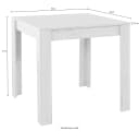 OTTO HOME Essgruppe Grau 5-tlg. FSC-Zertifiziert Modern Bild 5