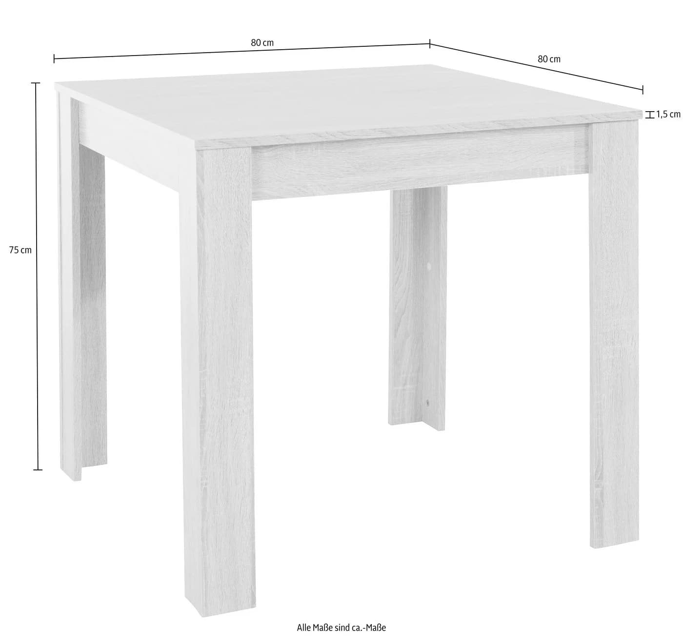 OTTO HOME Essgruppe Grau 5-tlg. FSC-Zertifiziert Modern - Bild 5