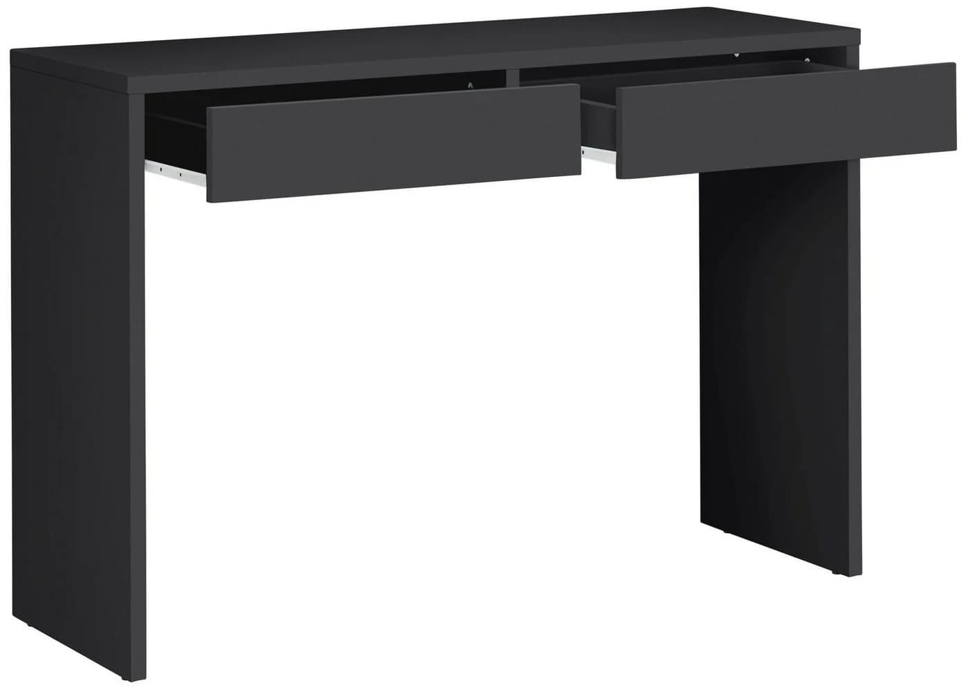 INOSIGN Schminktisch Astral Schwarz mit 2 Schubladen - Bild 4