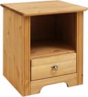 OTTO HOME Nachtkonsole Hugo Beige Massivholz Bild 2