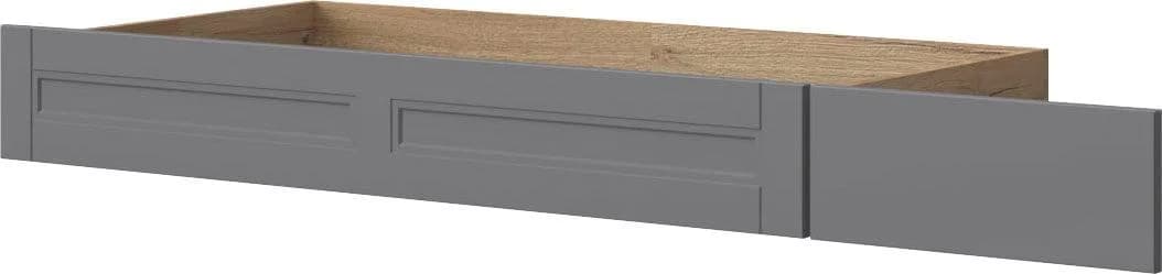 Bettschubkasten OTTO HOME Tara grau mit Rollen