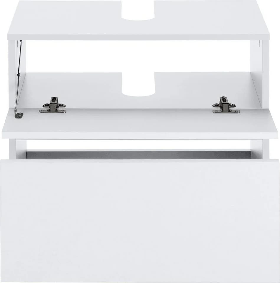 HOME AFFAIRE Wisla Waschbeckenunterschrank Weiß Push-to-open - Bild 4