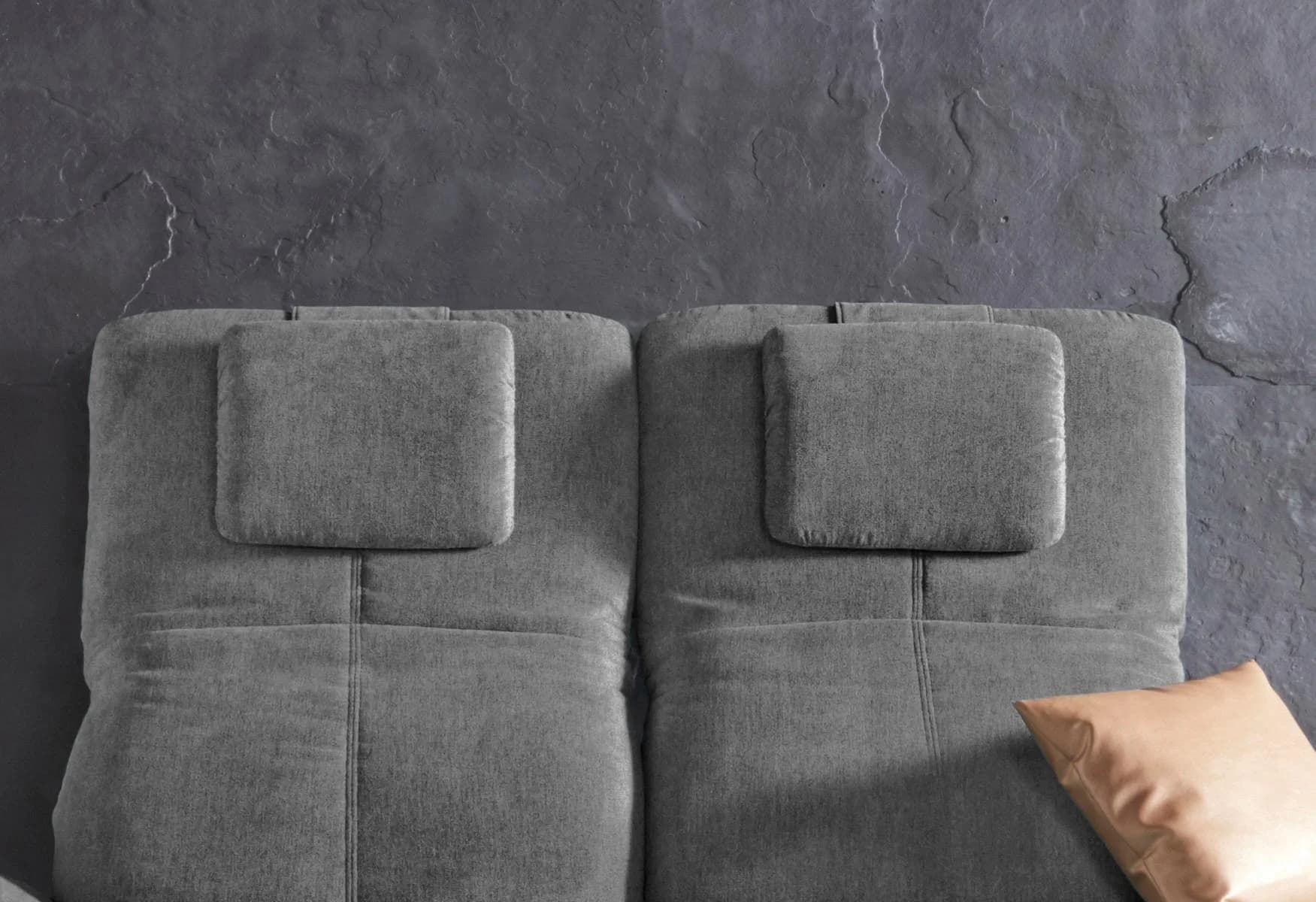 Home Affaire Kopfstütze Milano Set Grau Anthrazit