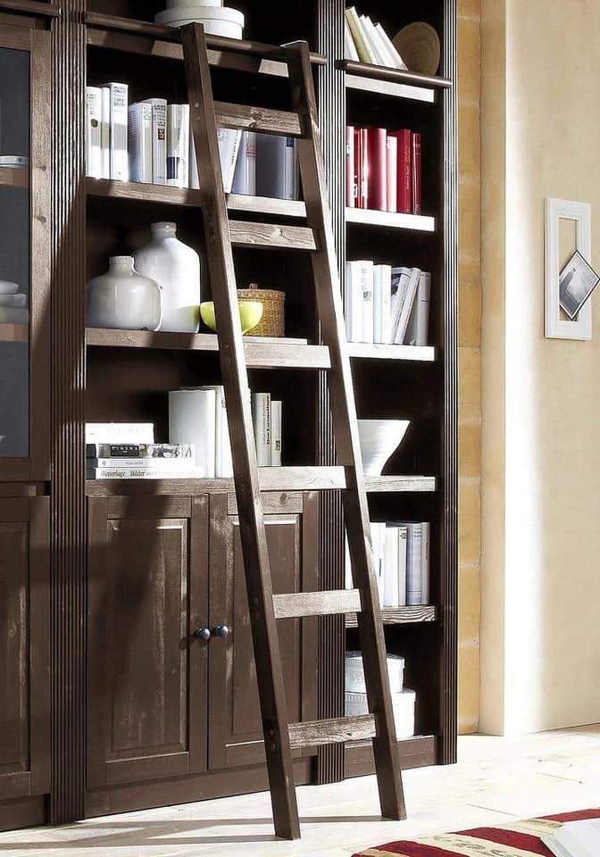 Leiterregal OTTO HOME Bergen Braun Massivholz 188 cm - Bild 2