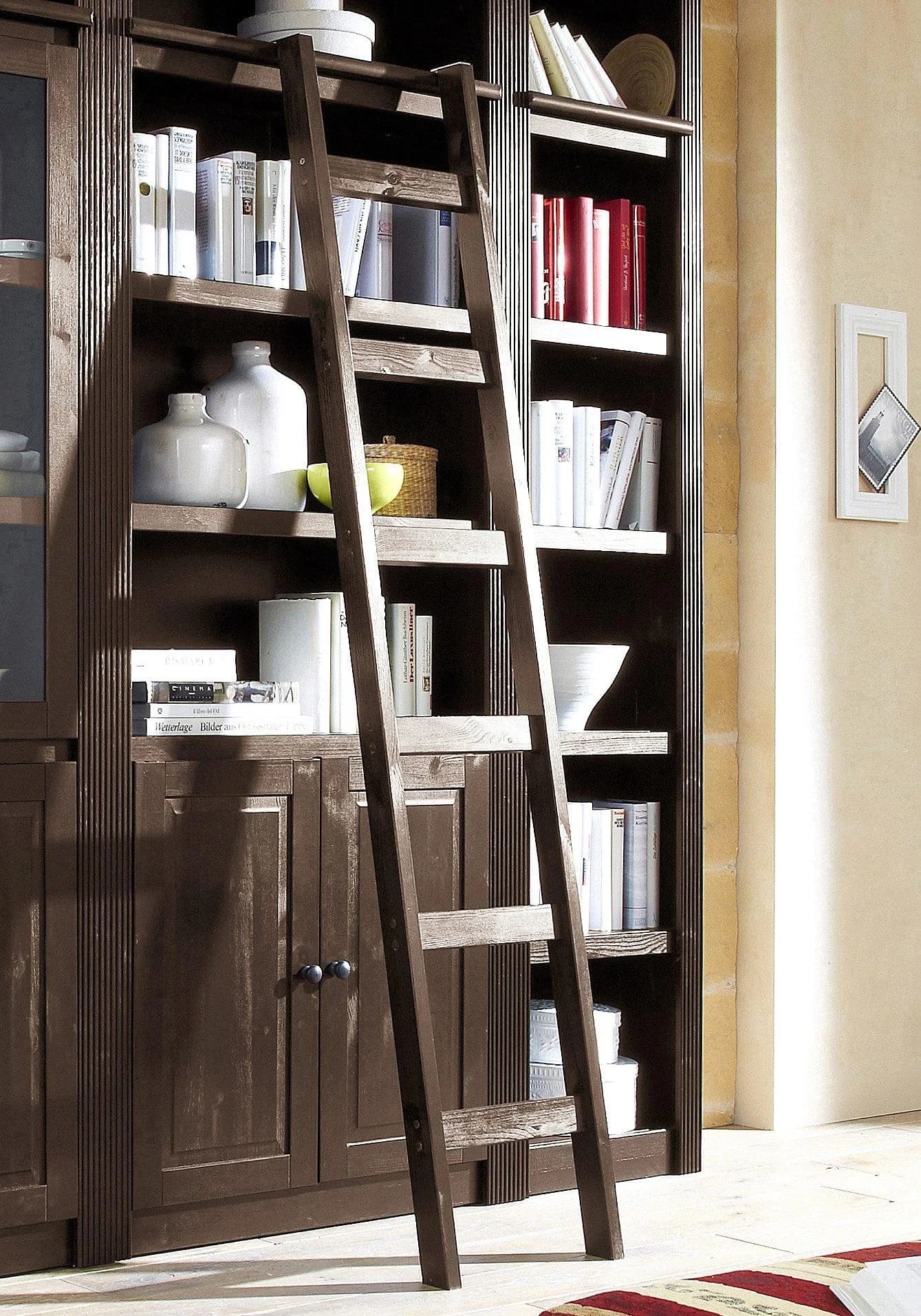 Leiterregal OTTO HOME Bergen Braun Massivholz 188 cm - Bild 5