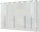 OTTO HOME Kleiderschrank Piano Weiß Hochglanz mit LED & Soft-Close Bild 3