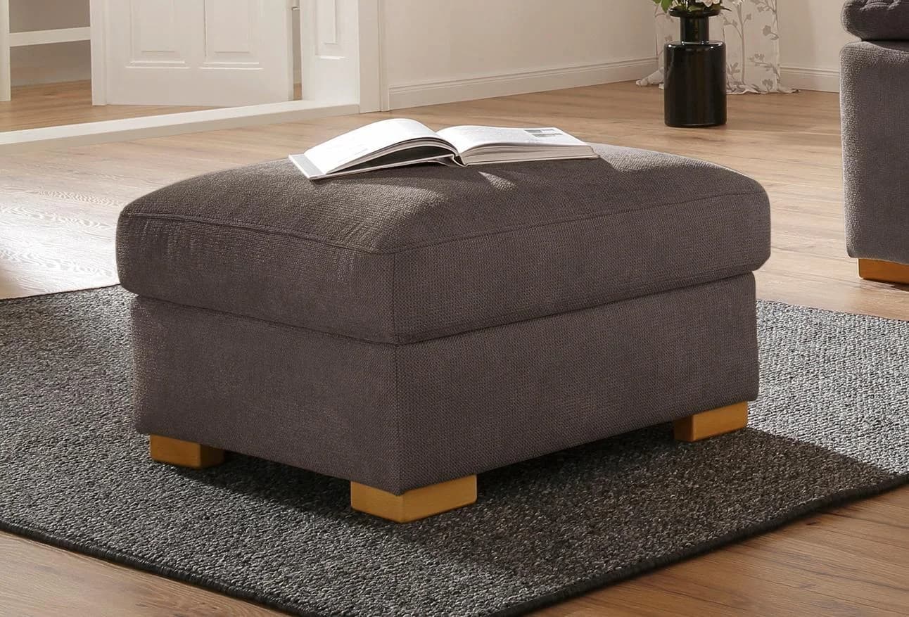Home Affaire Hocker Ventura mit Stauraum Espresso