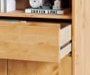OTTO HOME Regal Luven Massivholz Beige Natur Hochschrank Bild 5