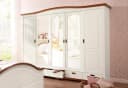 OTTO HOME Schiebetürenschrank Konrad Landhausstil Weiß Massivholz Bild 1