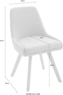 OTTO HOME Esszimmerstuhl Dilla 2er Set Anthrazit Eichenholz Bild 4