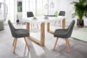 OTTO HOME Esszimmerstuhl Dilla 2er Set Anthrazit Eichenholz Bild 5