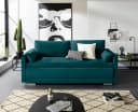 Schlafsofa OTTO HOME Berlin Petrol Microfaser mit Boxspring Bild 2
