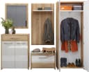 Garderoben-Set HOME AFFAIRE Gala Beige Pacific Walnuss Decor Bild 3