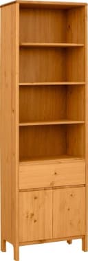 OTTO PRODUCTS Hochschrank Jorrick Massivholz Kiefer Beige Bild 2