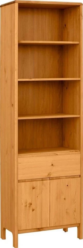 OTTO PRODUCTS Hochschrank Jorrick Massivholz Kiefer Beige - Bild 2