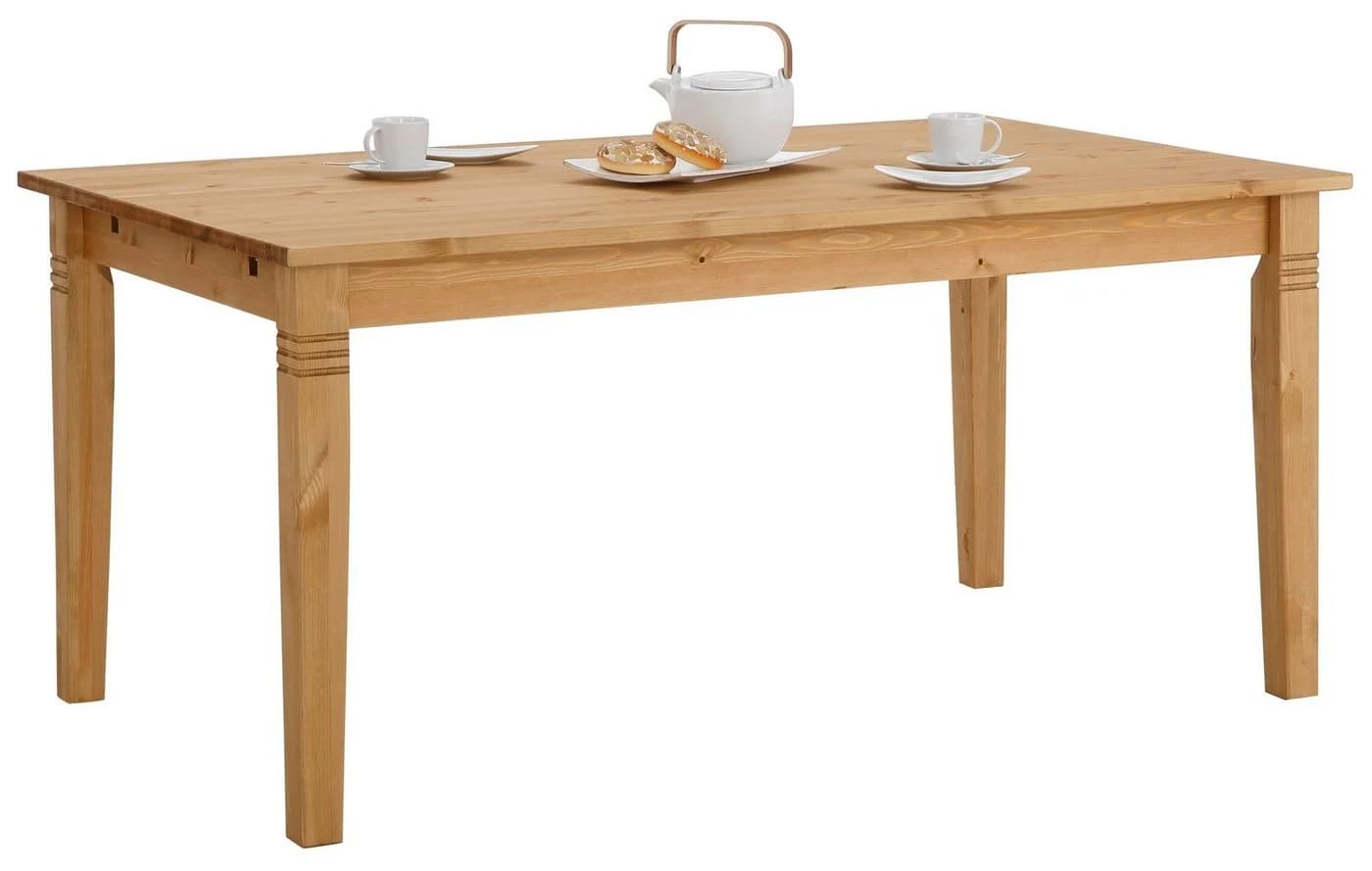 Esstisch OTTO HOME Danuta Massivholz Beige Klassisch - Bild 5