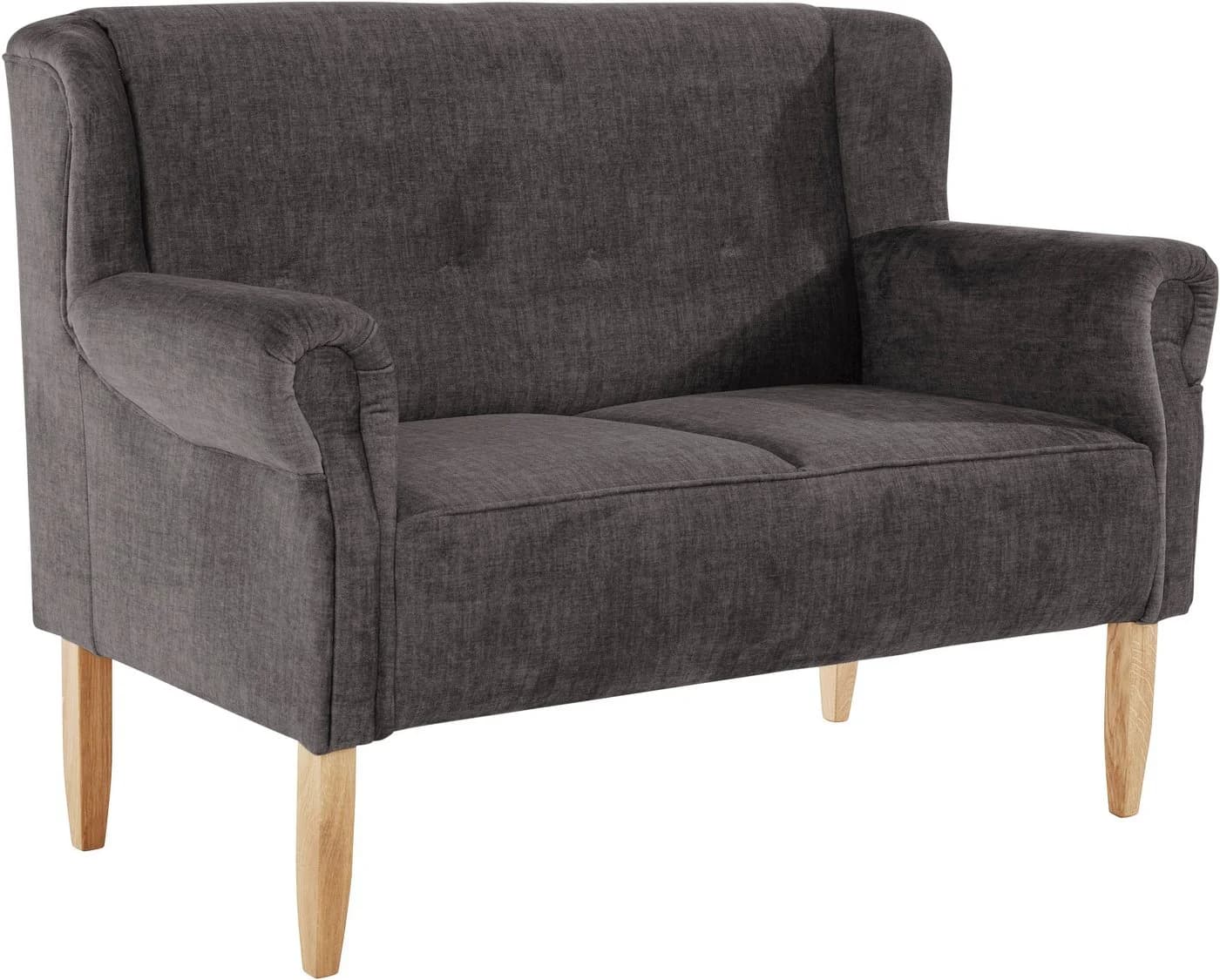 HOME AFFAIRE Moro Küchensofa Asche Microfaser Klassisch - Bild 3