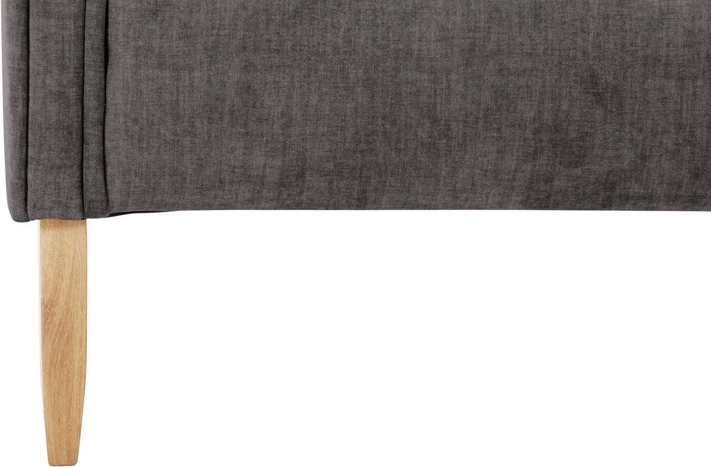 HOME AFFAIRE Moro Küchensofa Asche Microfaser Klassisch - Bild 5