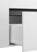 HOME AFFAIRE Wisla Waschbeckenunterschrank Weiß Push-to-open Bild 4
