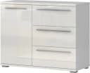 Kommode OTTO HOME Piano Hochglanz Beige 1 Tür 3 Schubladen Bild 1