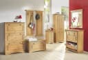 Schuhschrank OTTO HOME Rustic Beige Massivholz 3 Klappen Bild 1