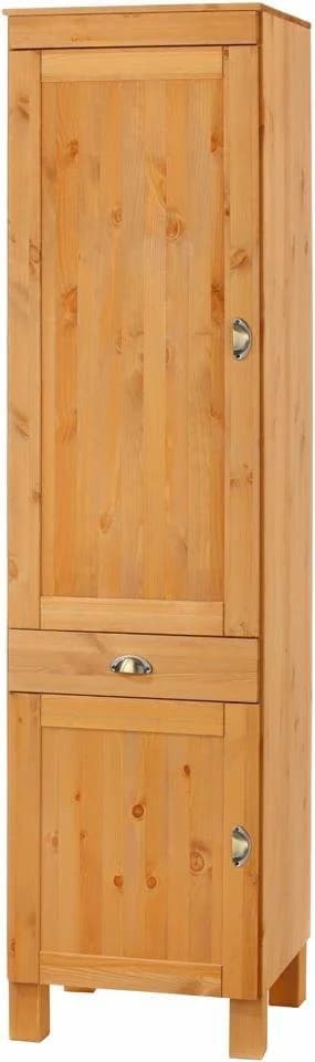 Home affaire Hochschrank Oslo Massivholz Kiefer Beige - Bild 2