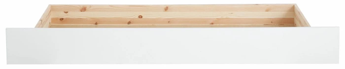 OTTO home Bettschubkasten CAPRE Weiß Massivholz Stauraum - Bild 2